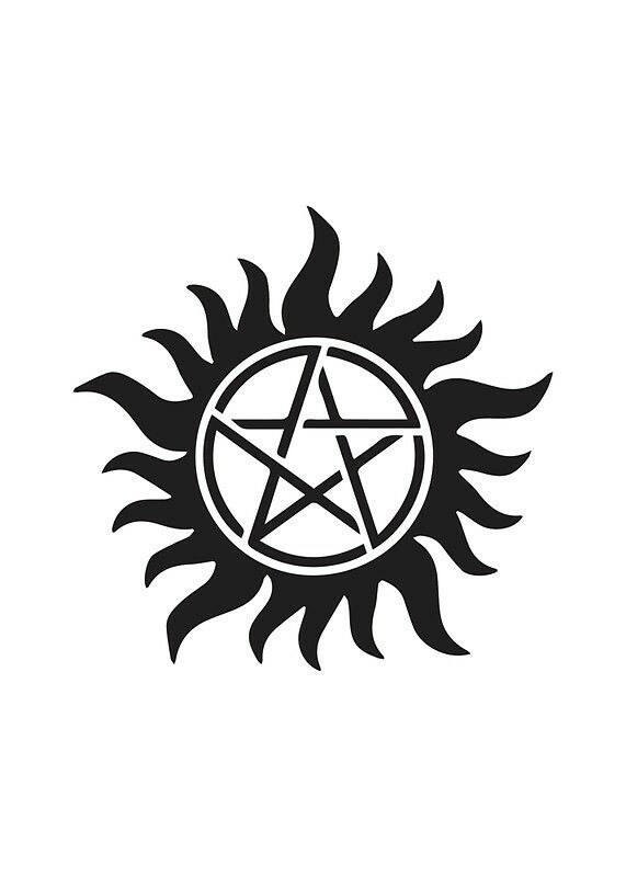 Pentagrama com Chamas