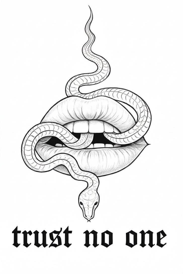 Serpente e Lábios