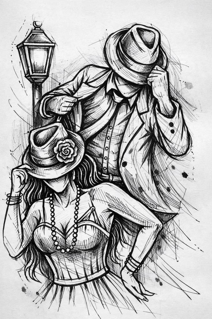 Casal em Sketch